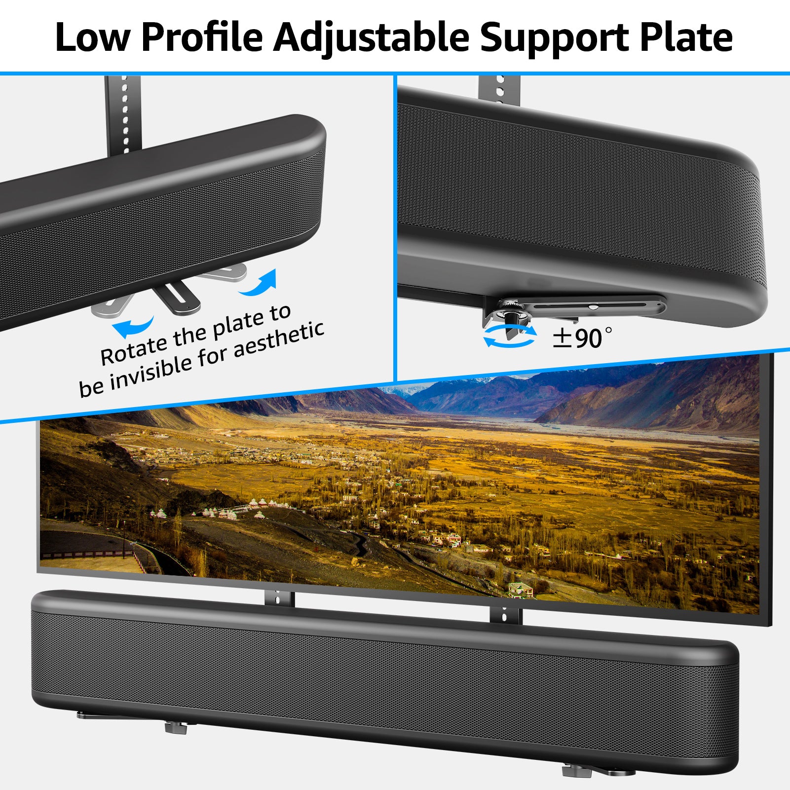 Universal Soundbar Mount Sound bar Bracket MU9122