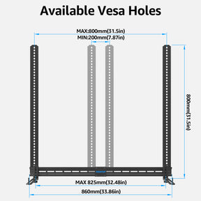 Universal Soundbar Mount Sound bar Bracket MU9122