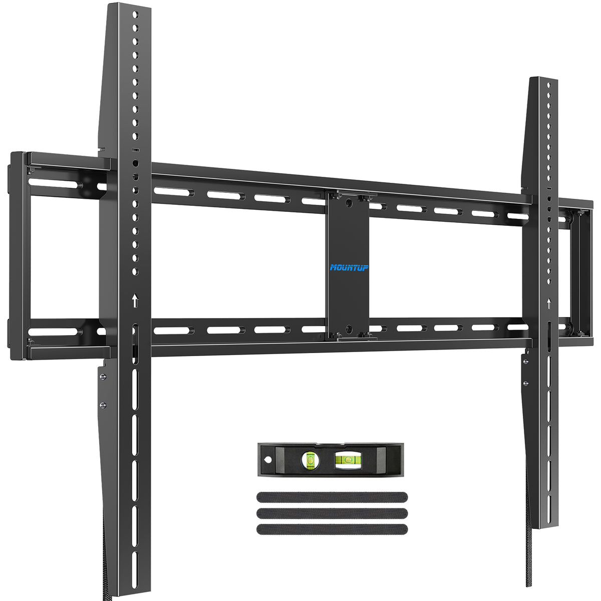 MOUNTUP Fixed TV Wall Mount for Most 42-120" TVs, Heavy Duty Wall Mount TV Bracket with Level Design, Low Profile Space Saving for LED OLED QLED, Max VESA 1000x700mm up to 280 LBS MU0094