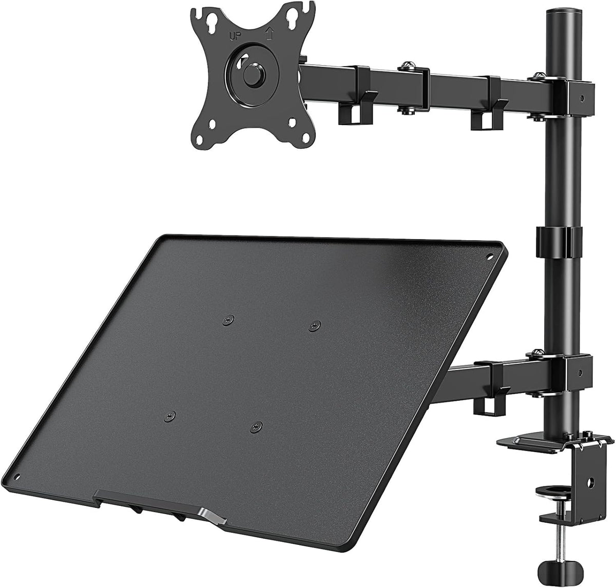 Laptop and Monitor Stand for 12''-17'' Laptop and Max 27'' Monitors MUA4002