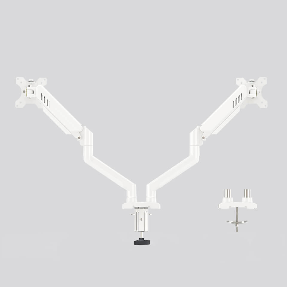 Freelift Dual Monitor Desk Mount for 13'' to 34'' Monitors MUA8014W