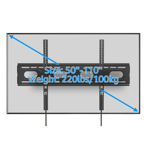 Fixed TV Wall Mount for 50''-100'' TVs MUT0097