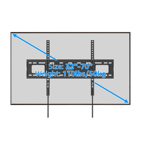 Tilting TV Wall Mount for 32''-70‘’ TVs MUT0073A-LT