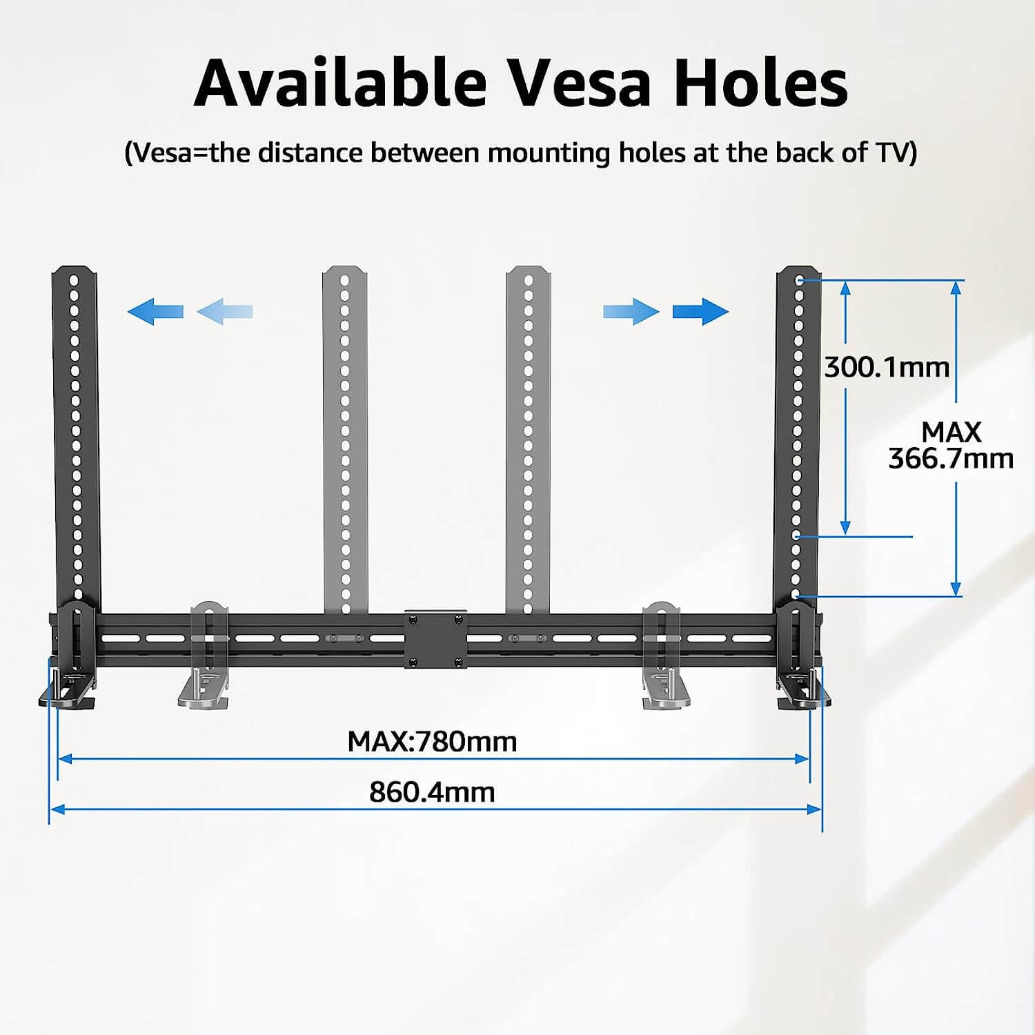 Universal Soundbar Mount Soundbar Bracket MU9121