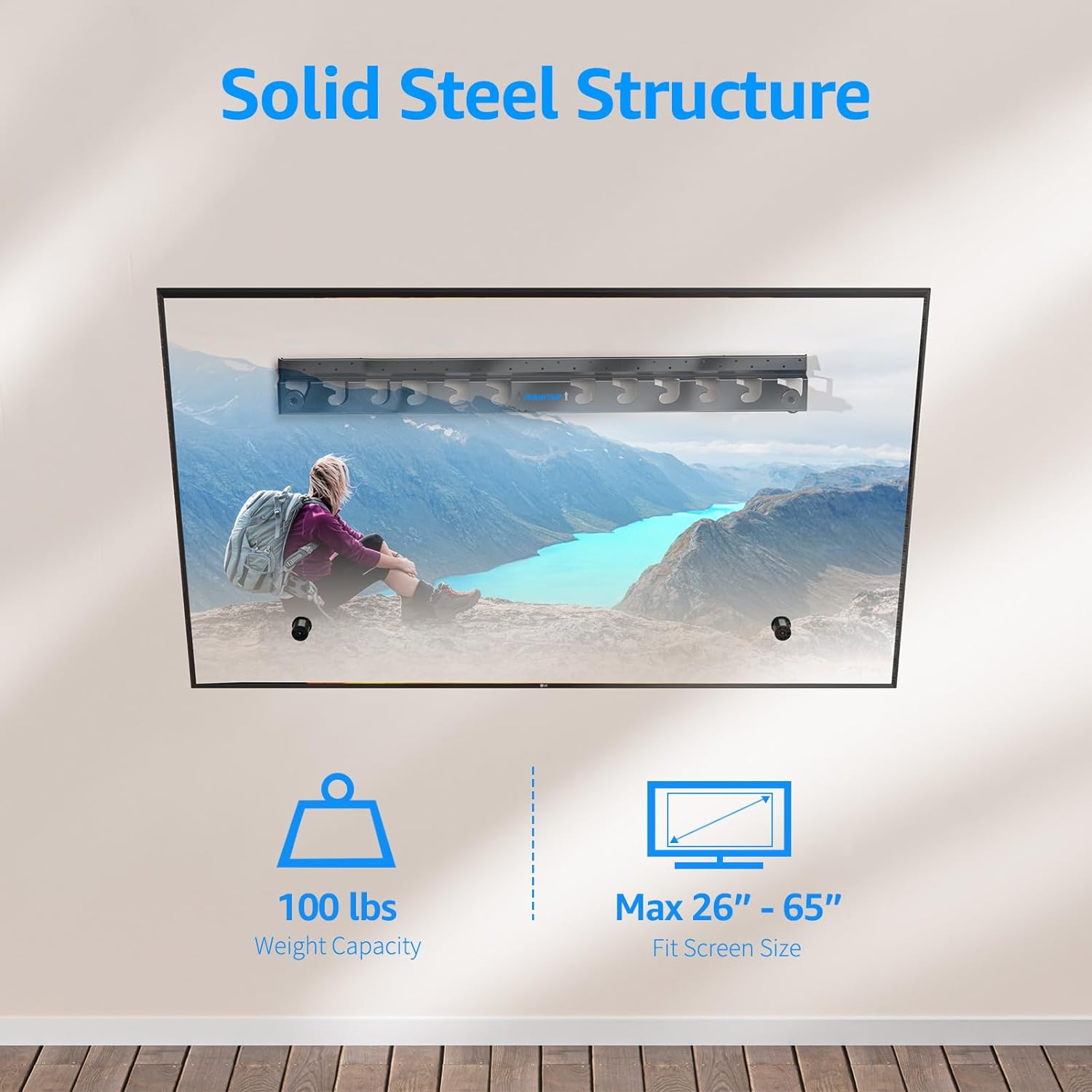 MOUNTUP Studless TV Wall Mount For 24" –65" TVs MU0061