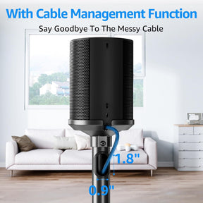 MOUNTUP Universal Adjustable Height Speaker Stand MU9146