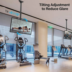 tilting ceiling tv mount