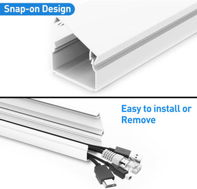 MOUNTUP Cord Hider Cable Management Kit MU9007