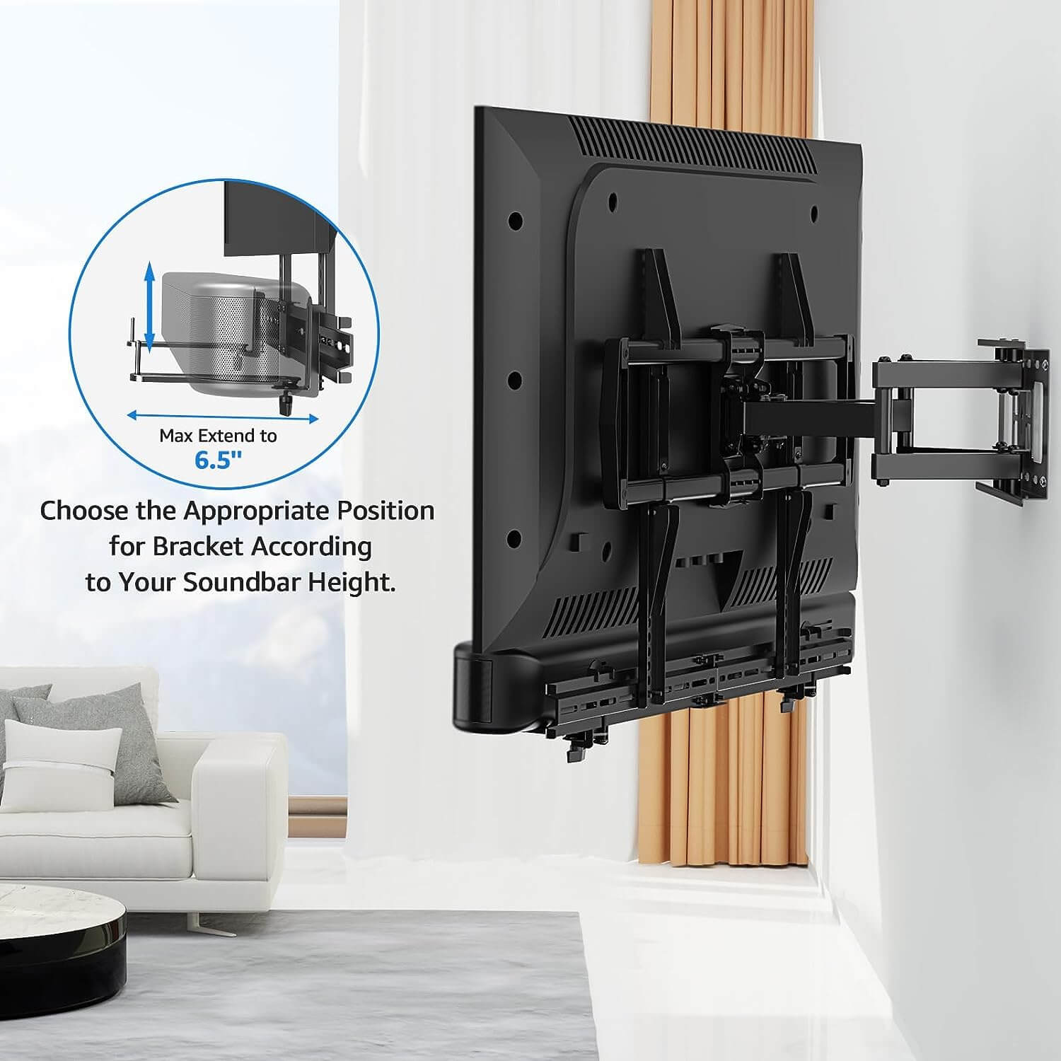 Universal Soundbar Mount Soundbar Bracket MU9121