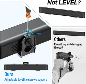 Universal Soundbar Wall Mount MU9101B-A