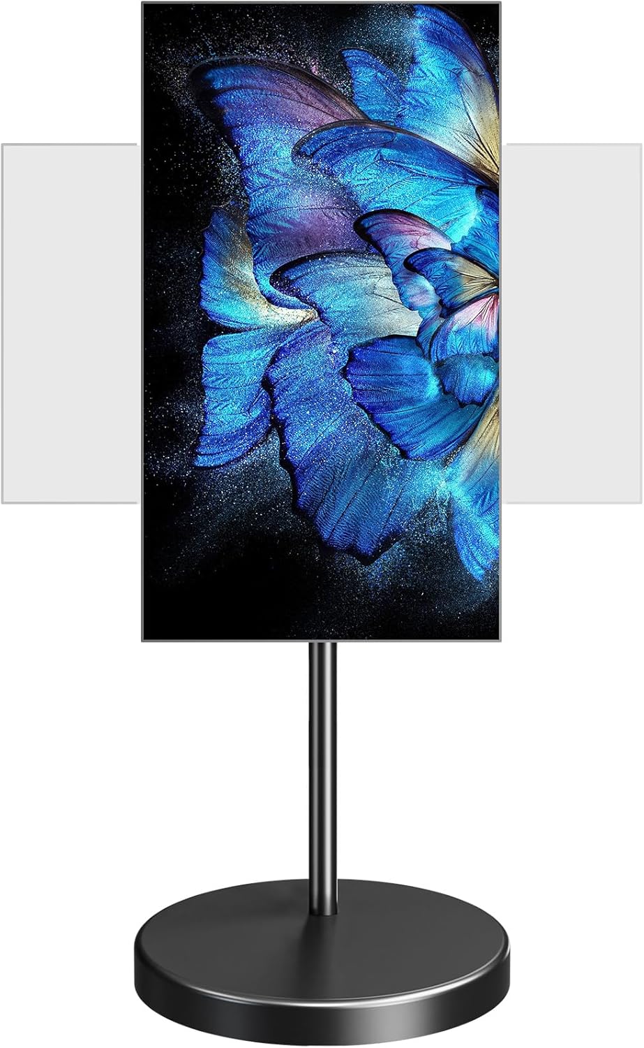 View Free Rolling Mobile TV Cart for 32-65 Inch LCD LED Flat/Curved Screen TVs VF1109-B