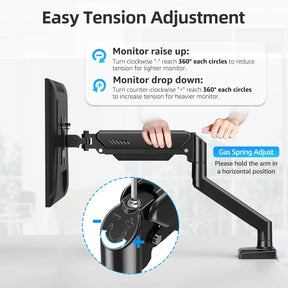 Freelift Single Monitor Desk Mount for 13''-32'' Monitors MU8013B