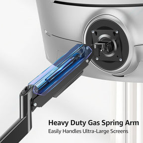 MOUNTUP Heavy Duty Monitor Arm for 49 inches, 44 lbs Curved Screens MU3227