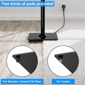 MOUNTUP Universal Speaker Stands Pair for Surround Sound MU9132