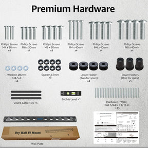 MOUNTUP Studless TV Wall Mount For 24" –65" TVs MU0061