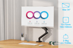 Freelift Pro Single Monitor Desk Mount for 13''-34'' Monitors MUA8011B