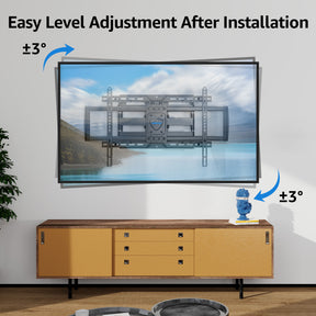 Full Motion TV Wall Mount for 37''-82" TVs MU0058-24K