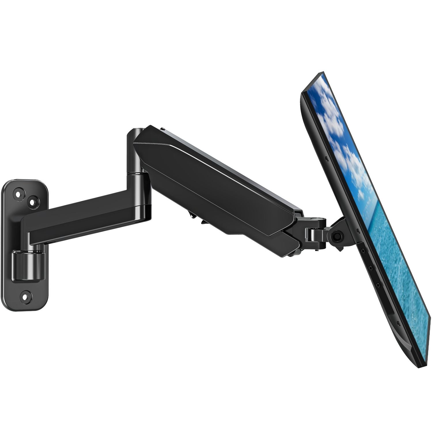 monitor wall mount in black
