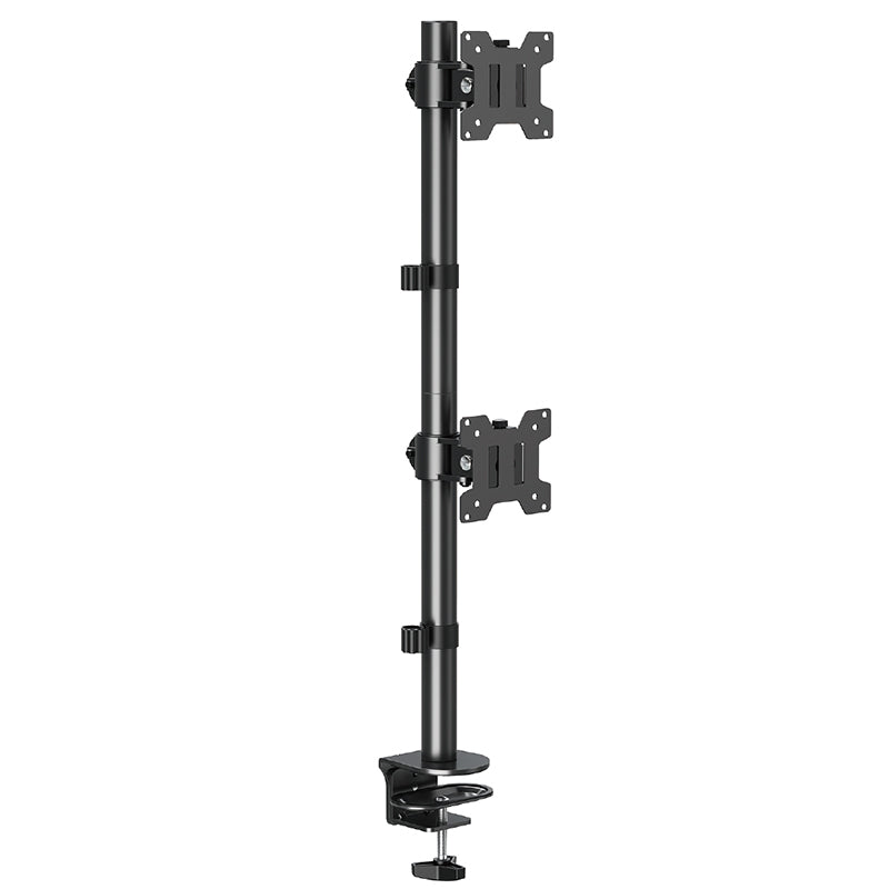Vertical Dual Monitor Desk Mount for Max 32'' Monitors MUA3004