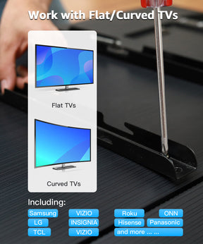 MOUNTUP Universal TV Mounting Hardware Screw Kit with Box - M4 M6 M8 Screws, Spacers & Washers for Most LED LCD OLED 4K TVs, Replacement Screws for TVs/Monitor Mounting, MU9041