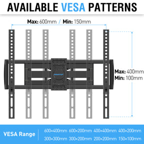 Full Motion TV Wall Mount for 37''-80" TVs MUT0054