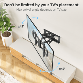 Full Motion TV Wall Mount for 42''-82'' TVs MU0028-B2